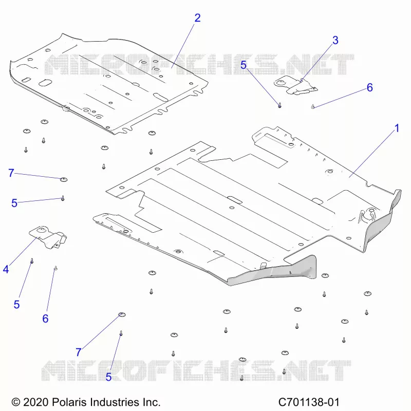 CHASSIS, SKID PLATES