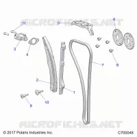 CHAINE DE DISTRIBUTION AND TENSIONER