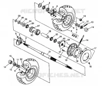 PONT ARRIERE Sport 400L W98BA38C (4947234723C001)