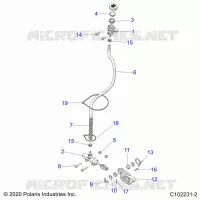 BRAKES, BRAKE PEDAL AND MAITRE CYLINDRE