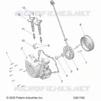 ELECTRICITE, IGNITION SYSTEM, W/STATOR COVER