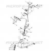 COLONNE DE DIRECTION Sportsman 4x4 W948040 (4926842684B008)