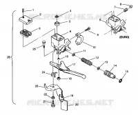 MAITRE CYLINDRE XLT SP 0966676 and EUROPEAN XLT SP E966676 (4931703170B001)