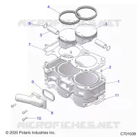 CYLINDRE AND PISTON