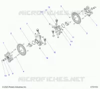 SUSPENSION AVANT HUB