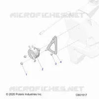 SYSTÃˆME D'ALIMENTATION, FUEL PUMP MOUNTING