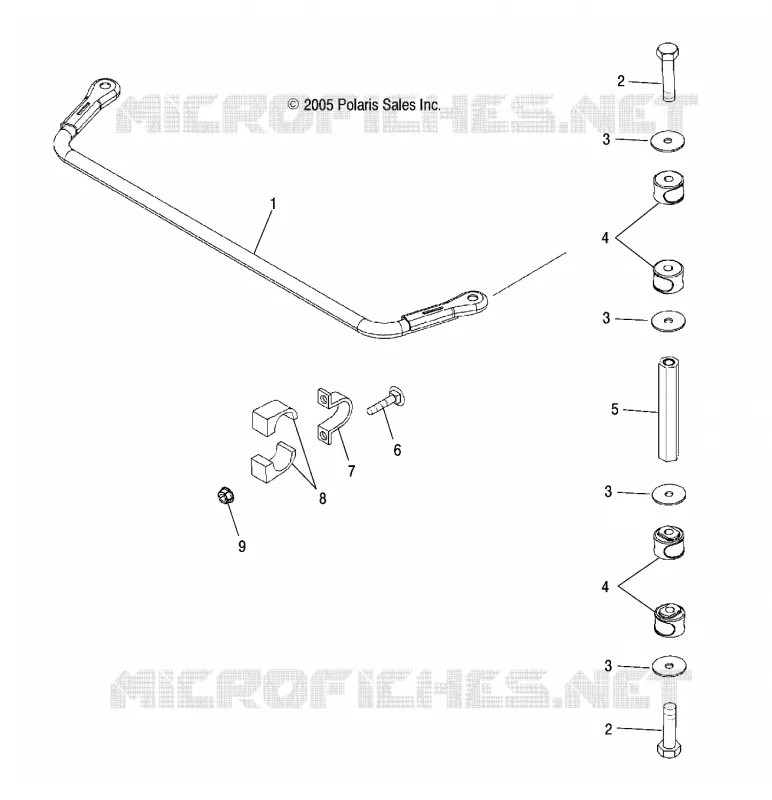 SUSPENSION ARRIERE STABILIZER BAR