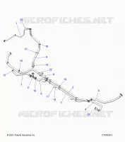 REFROIDISSEMENT ROUTING, ENGINE