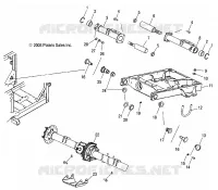 CHASSIS, BRAS OSCILLANT