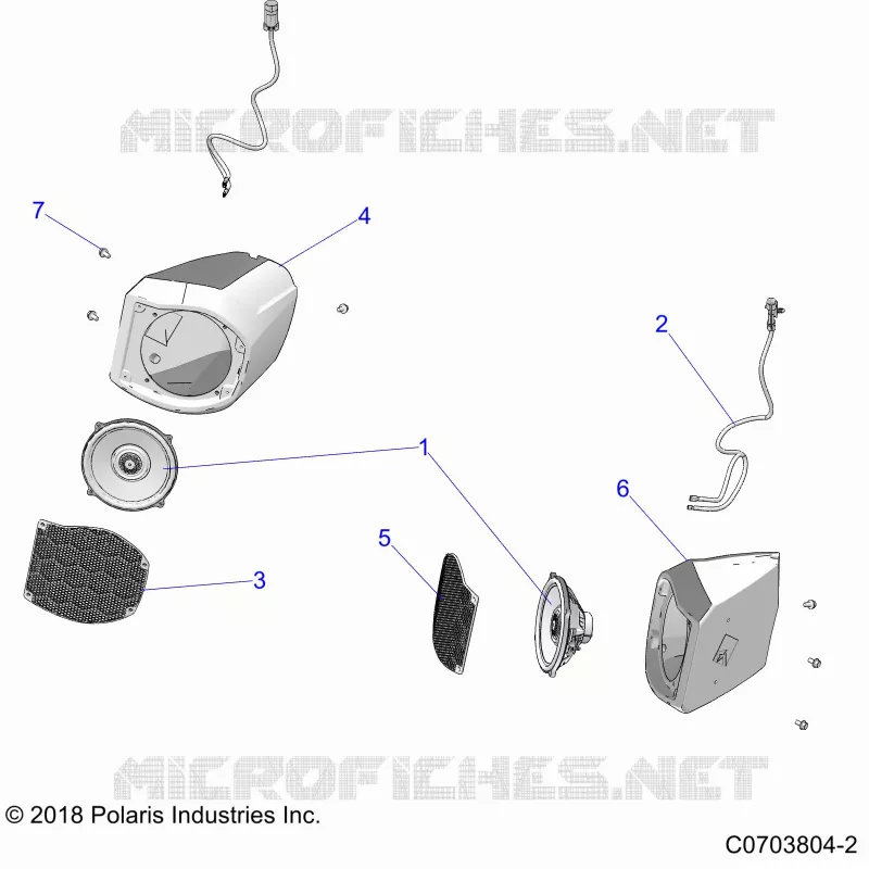 ELECTRICITE, AUDIO, FRONT SPEAKER
