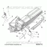 CHASSIS, PROTECTION D'EMBRAYAGE/FOOTRESTS/RUNNING BOARDS