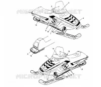 EMBLEMES 440 0952760, 440 SKS 0952560,  and EUROPEAN 440 SKS E952560 (4929032903A014)