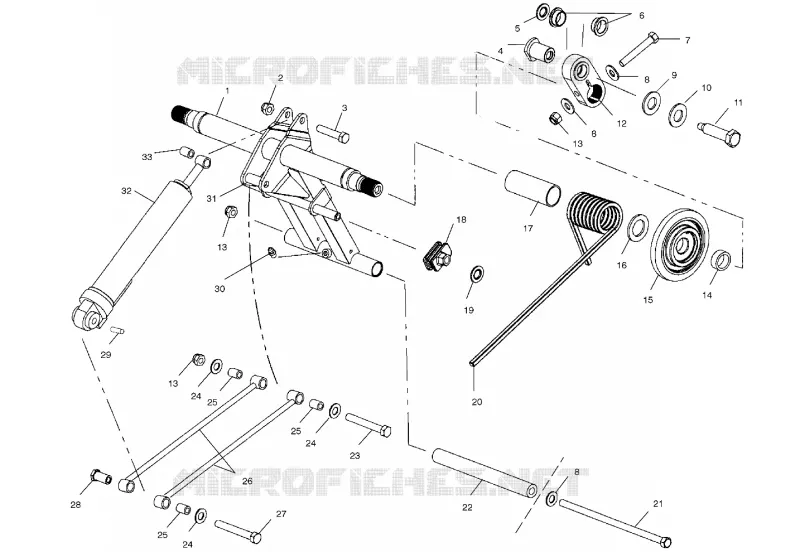 BRAS DE SUSPENSION ARRIERE (EDGE)