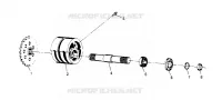 TENDEUR AVANT Sportsman 4x4 W948040 (4926842684B002)