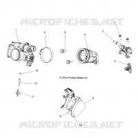 ENGINE, CORPS DE PAPILON AND FUEL RAIL