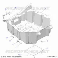 CARROSSERIE ARRIERE RACK