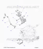SYSTÃˆME DE TRANSMISSION, MAIN GEARCASE MOUNTING