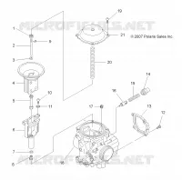 CARBURATEUR, UPPER