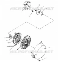 LANCEUR ASSEMBLY RXL TOURING 0950869 (4928982898D003)