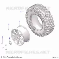 ROUES, REAR