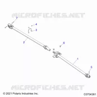 SYSTÃˆME DE TRANSMISSION, FRONT PROP SHAFT