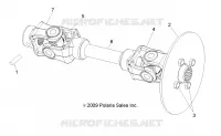 DRIVE TRAIN, REAR ARBRE DE TRANSMISSION