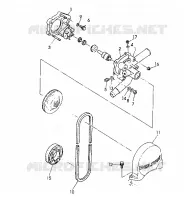 POMPE A EAU ASSEMBLY RXL/RXL SKS (4921322132040A)