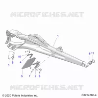 SUSPENSION ARRIERE TRAILING ARMS