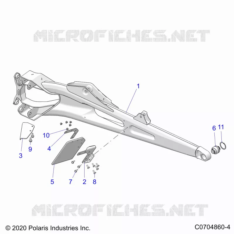 SUSPENSION ARRIERE TRAILING ARMS