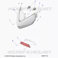 ELECTRICITE, HEADLIGHT AND TAILLIGHT