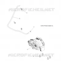 SYSTÈME DE TRANSMISSION, FRONT SUPPORT PONT