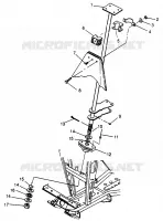 COLONNE DE DIRECTION SPORTSMAN 500 W969244 (4936093609B012)