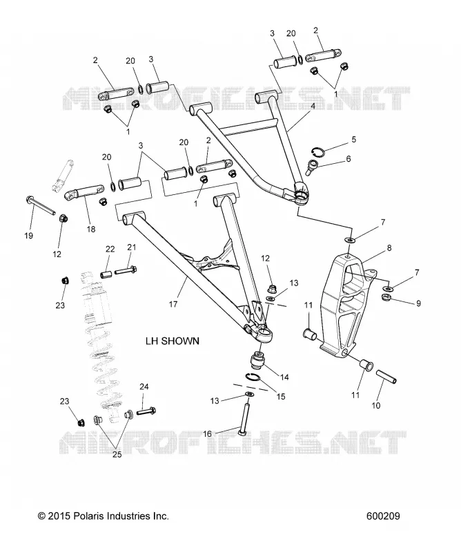 TRIANGLES SUSPENSIONS AVANT 
