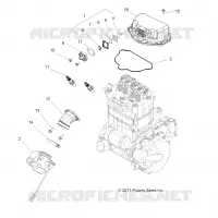 MOTEUR, SUPPORT CORPS DE PAPILLON