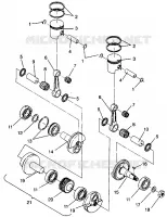 PISTON ET VILEBREQUIN 440 XCR 0941760 (4925182518035A)