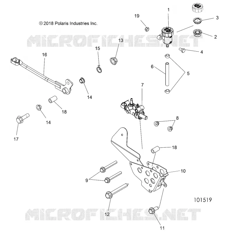 BRAKES, BRAKE PEDAL AND MAITRE CYLINDRE