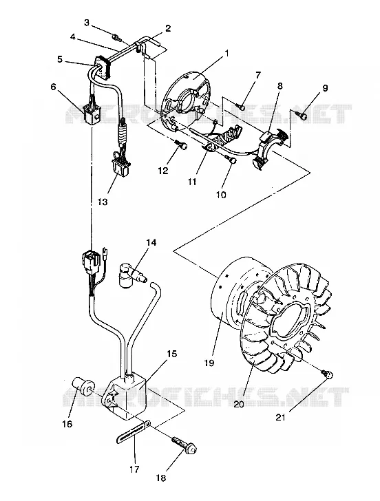 STATOR ASSEMBLY STARLITE/0933427 (4922972297038A)