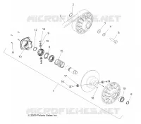 SYSTÈME DE TRANSMISSION, SECONDARY CLUTCH