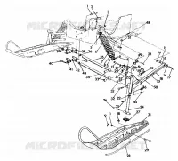 SUSPENSION AVANT AND SKI 500 SPX (4922552255013A)