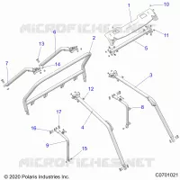CHASSIS, CAB CADRE