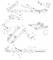 SUSPENSION ARRIERE CONTROL ARMS