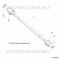 SYSTÃˆME DE TRANSMISSION, REAR PROP SHAFT