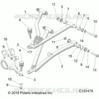 SUSPENSION AVANT A-ARMS