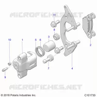 FREIN AVANT CALIPER