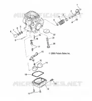 MOTEUR, CARBURATEUR, LOWER