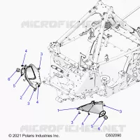 CHASSIS, TIE ROD BOOT ASM.