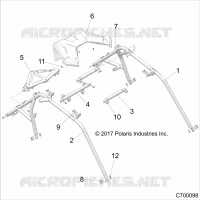 CHASSIS, CAB CADRE
