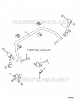 SUSPENSION AVANT STABILIZER BAR- R18RGE99FM/EFB/SCM/SCB/SFM/CCM (700836)