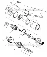 DEMARREUR SLX 780 B964287 and Intl. SLX 780 I964287 (4937443744C008)