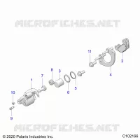 FREIN AVANT CALIPER